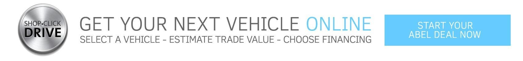 Online Vehical shopping Banner